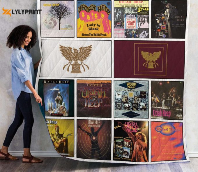 Uriah Heep Compilation Albums 3D Customized Quilt Blanket For Fans Home Decor Gift 1