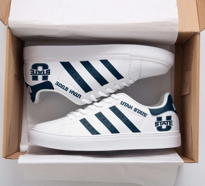 Utah State Aggies Skate Shoes For Men Women Fans Gift 2