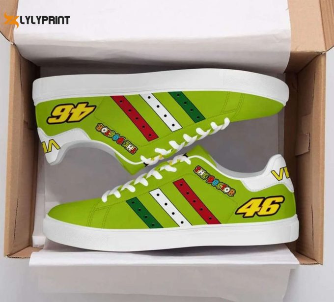 Valentino Rossi Skate Shoes For Men Women Fans Gift 1