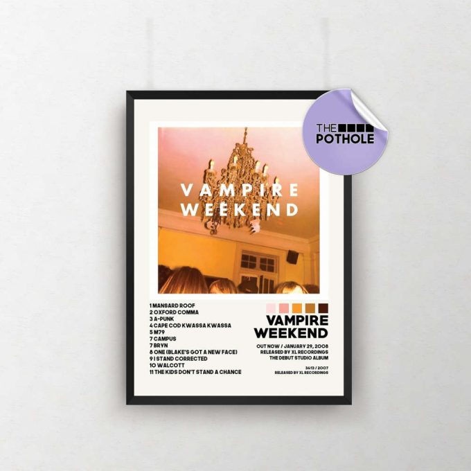 Vampire Weekend Posters / Vampire Weekend / Album Cover Poster, Poster Print Wall Art, Custom Poster, Home Decor Wall Art 2