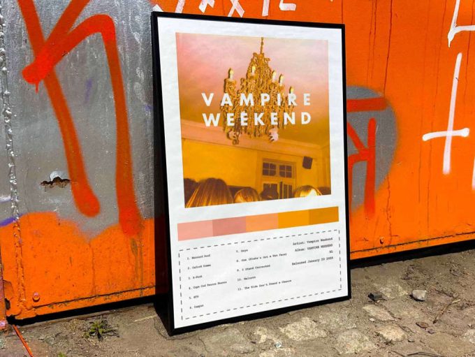 Vampire Weekend &Quot;Vampire Weekend&Quot; Album Cover Poster #4 2