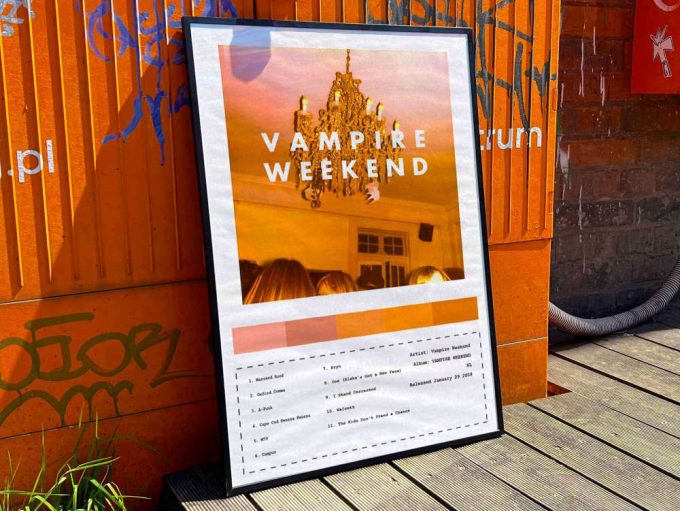 Vampire Weekend &Quot;Vampire Weekend&Quot; Album Cover Poster #4 3