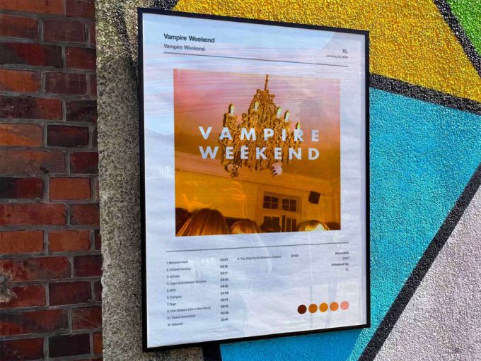 Vampire Weekend &Quot;Vampire Weekend&Quot; Album Cover Poster #5 2