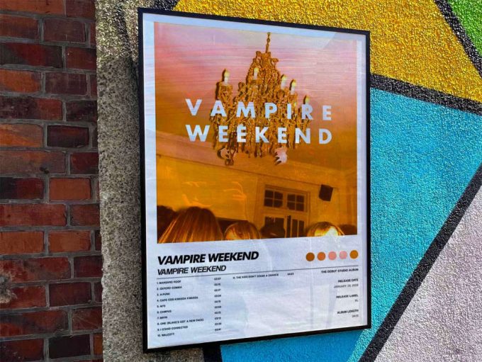 Vampire Weekend &Quot;Vampire Weekend&Quot; Album Cover Poster #6 2