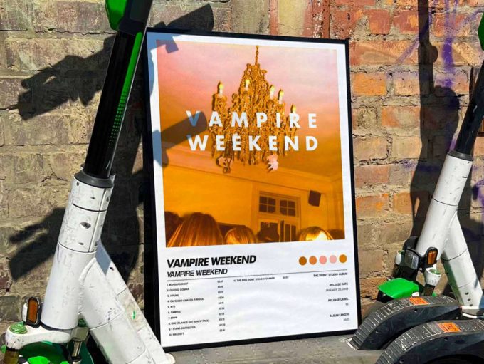 Vampire Weekend &Quot;Vampire Weekend&Quot; Album Cover Poster #6 3