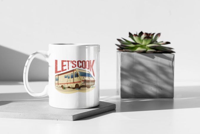 Van Lets Cook Heisenberg Gift Walter White Tv Show Gift Jesse Pinkman Abq Gift Gift For Her Gift For Him 11 Oz Ceramic Mug Gift 2
