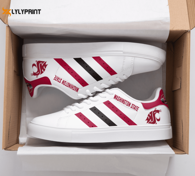 Washington State Cougars Skate Shoes For Men Women Fans Gift 1