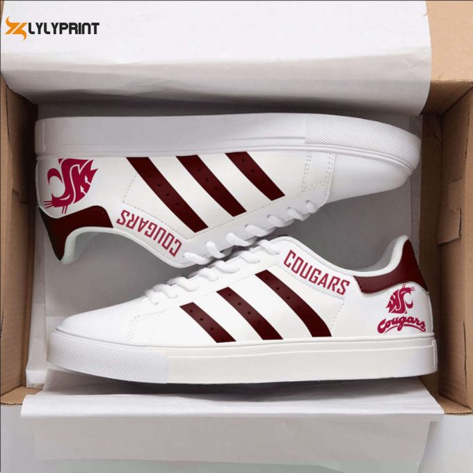 Washington State Cougars Skate Shoes For Men Women Fans Gift 1