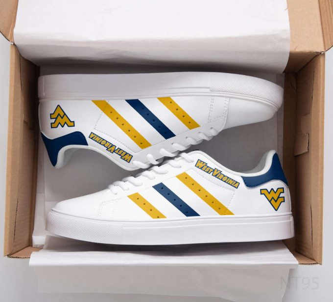 West Virginia Mountaineers 2 Skate Shoes For Men Women Fans Gift 2