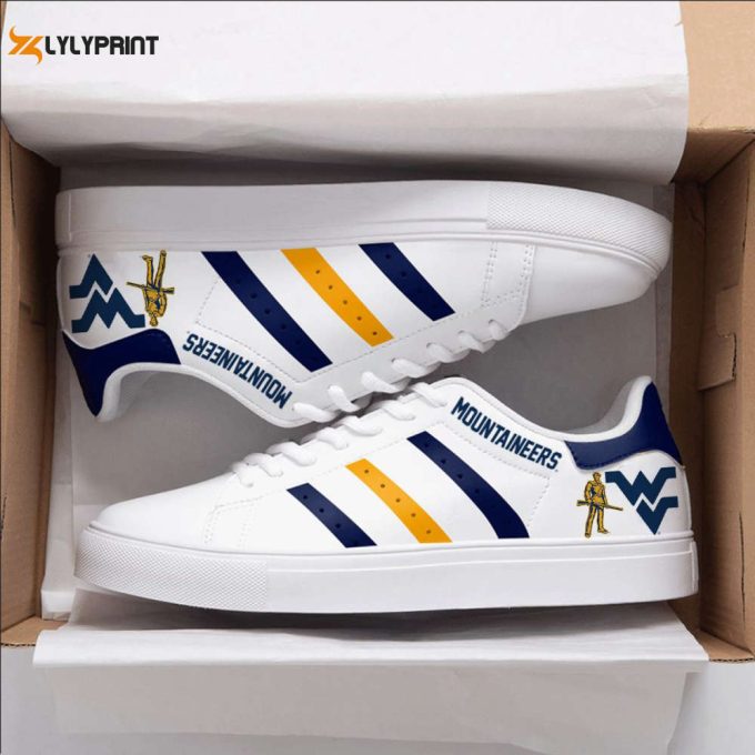 West Virginia Mountaineers Skate Shoes For Men Women Fans Gift 1