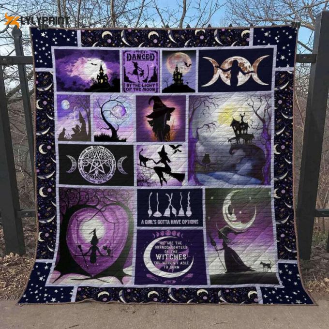 Wicca 3D Customized Quilt 1