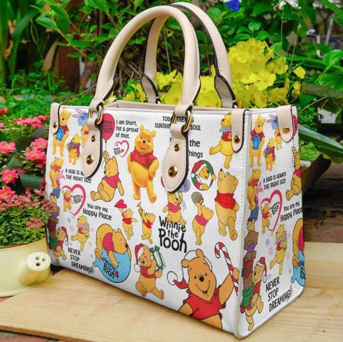 Winnie The Pooh Leather Handbag Gift For Women 2