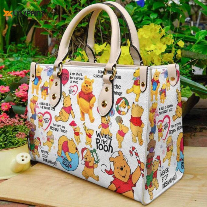 Winnie The Pooh Leather Handbag Gift For Women 1