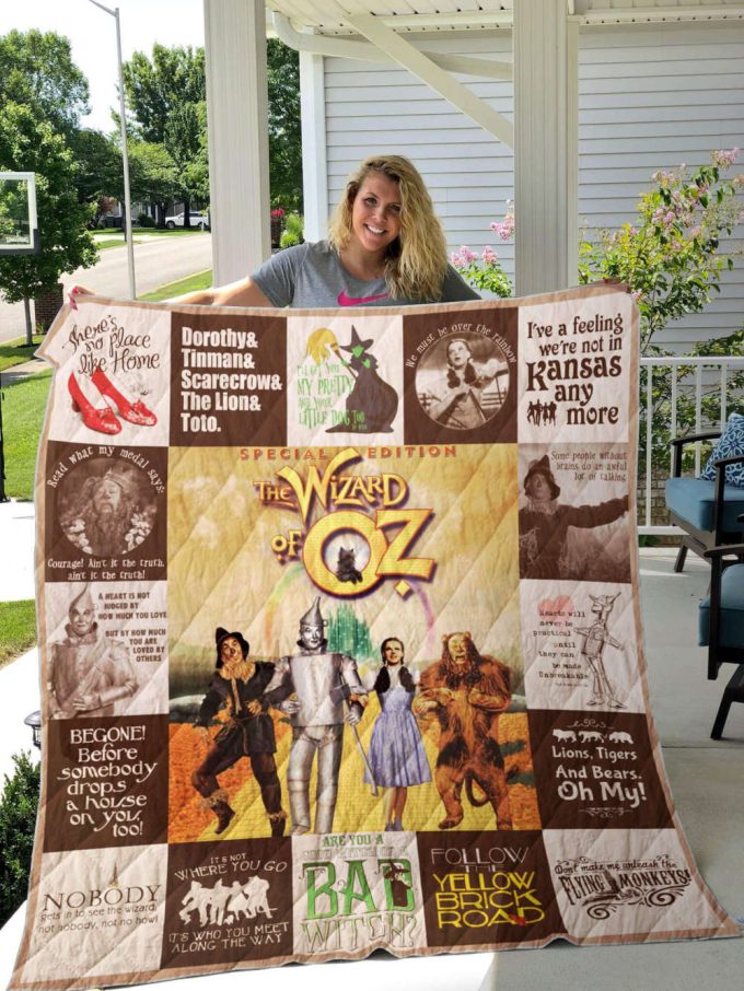 Wizard Of Oz 2 Quilt Blanket For Fans Home Decor Gift 3