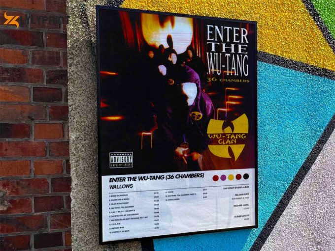 Wu-Tang Clan &Amp;Quot;Enter The Wu-Tang&Amp;Quot; Album Cover Poster #6 1
