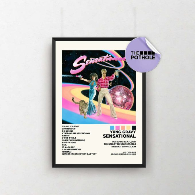 Yung Gravy Posters / Sensational Poster / Yung Gravy, Sensational, Album Cover Poster / Poster Print Wall Art / Custom Poster / Home Decor 2