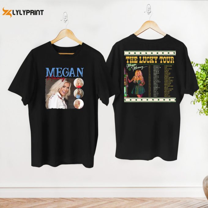 2024 The Lucky Tour Megan Moroney Shirt, Megan Moroney Fan Gift Shirt, Megan Moroney Concert Shirt, Megan Moroney Merch, Megan Moroney Shirt 1