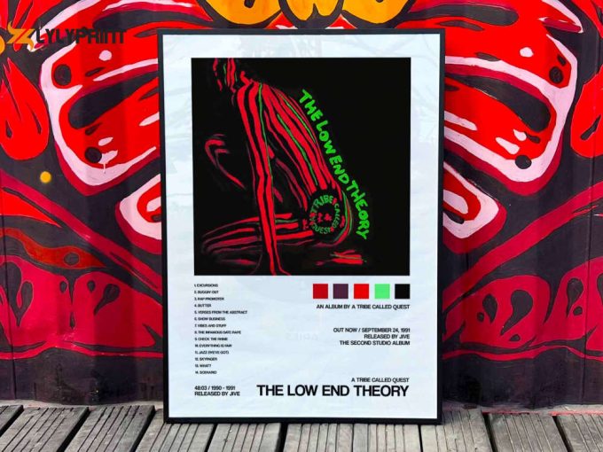 A Tribe Called Quest &Amp;Quot;The Low End Theory&Amp;Quot; Album Cover Poster For Home Room Decor #2 1