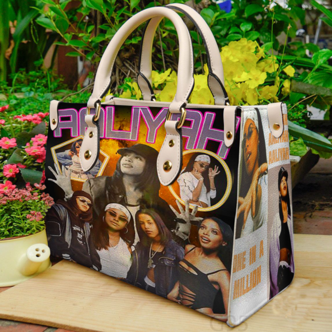 Aaliyah Lover Leather Hand Bag Gift For Women'S Day: Perfect Women S Day Gift - G95 2