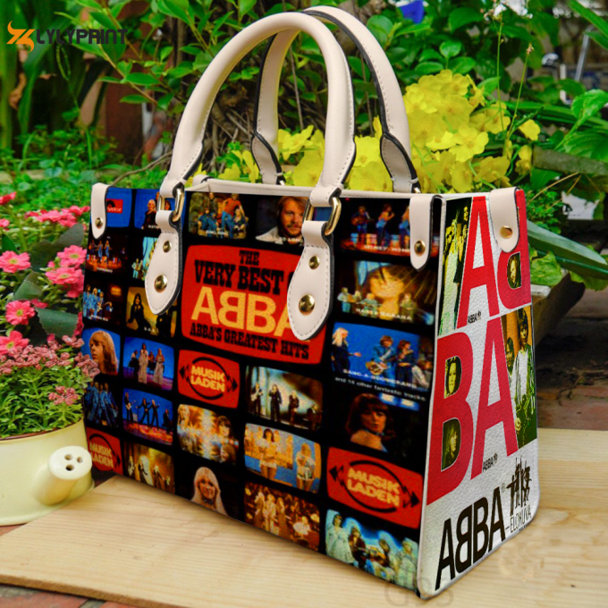 Stylish Abba Band 1 Leather Hand Bag Gift For Women'S Day - Perfect Women S Day Gift! G95 1