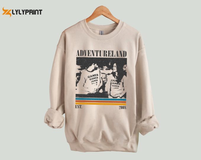 Adventureland T-Shirt, Adventureland Shirt, Adventureland Sweatshirt, Hip Hop Graphic, Unisex Shirt, Trendy Shirt 1