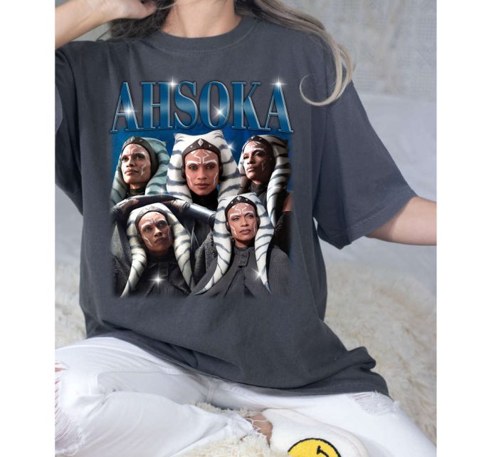 Ahsoka T-Shirt, Ahsoka Shirt, Ahsoka Tees, Ahsoka Hoodie, Hip Hop Graphic, Unisex Shirt, Bootleg Retro 90'S Fans Gift, Trendy Shirt 2