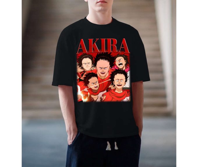 Akira T-Shirt, Akira Shirt, Akira Tees, Akira Sweatshirt, Hip Hop Graphic, Unisex Shirt, Bootleg Retro 90'S Fans Gift, Trendy Shirt 3