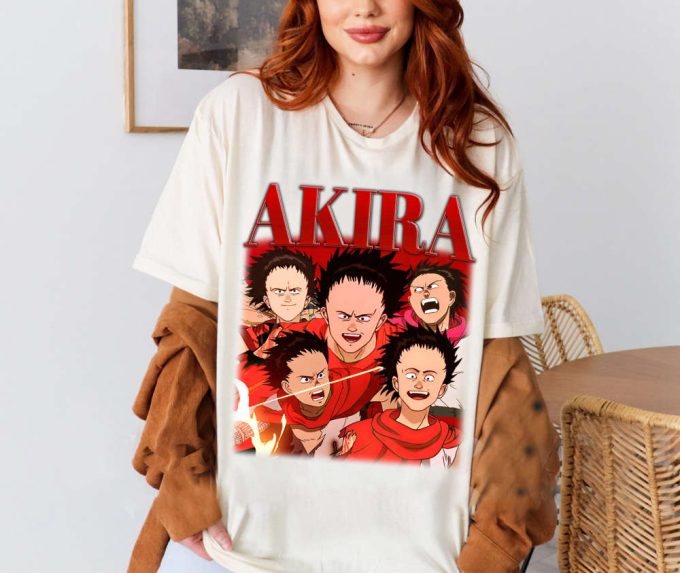 Akira T-Shirt, Akira Shirt, Akira Tees, Akira Sweatshirt, Hip Hop Graphic, Unisex Shirt, Bootleg Retro 90'S Fans Gift, Trendy Shirt 4