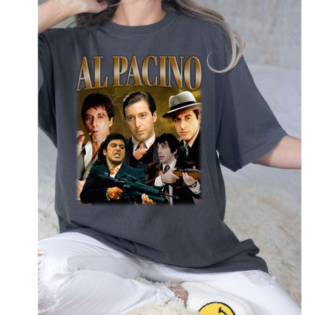 Al Pacino T-Shirt, Al Pacino Shirt, Al Pacino Sweatshirt, Hip Hop Graphic, Unisex Shirt, Bootleg Retro 90'S Fans Gift, Trendy Shirt 2