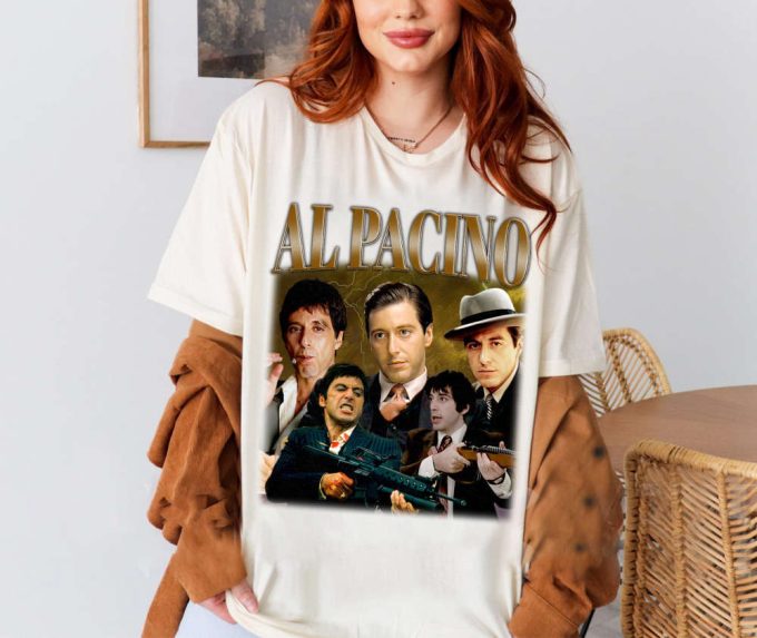 Al Pacino T-Shirt, Al Pacino Shirt, Al Pacino Sweatshirt, Hip Hop Graphic, Unisex Shirt, Bootleg Retro 90'S Fans Gift, Trendy Shirt 4