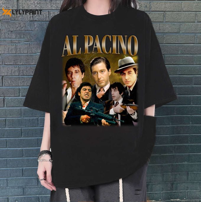 Al Pacino T-Shirt, Al Pacino Shirt, Al Pacino Sweatshirt, Hip Hop Graphic, Unisex Shirt, Bootleg Retro 90'S Fans Gift, Trendy Shirt 1