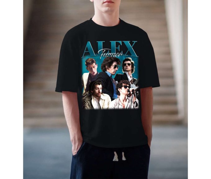 Alex Turner T-Shirt, Alex Turner Shirt, Alex Turner Sweatshirt, Hip Hop Graphic, Unisex Shirt, Bootleg Retro 90'S Fans Gift, Trendy Shirt 3