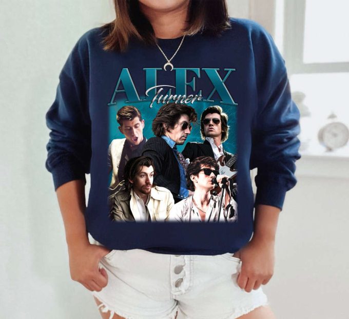 Alex Turner T-Shirt, Alex Turner Shirt, Alex Turner Sweatshirt, Hip Hop Graphic, Unisex Shirt, Bootleg Retro 90'S Fans Gift, Trendy Shirt 5