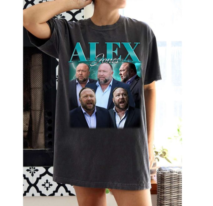 Shop The Trendy Alexander Emerick Jones T-Shirt: Alex Jones Actor Tee &Amp; Homage Sweater - Perfect For College! 2