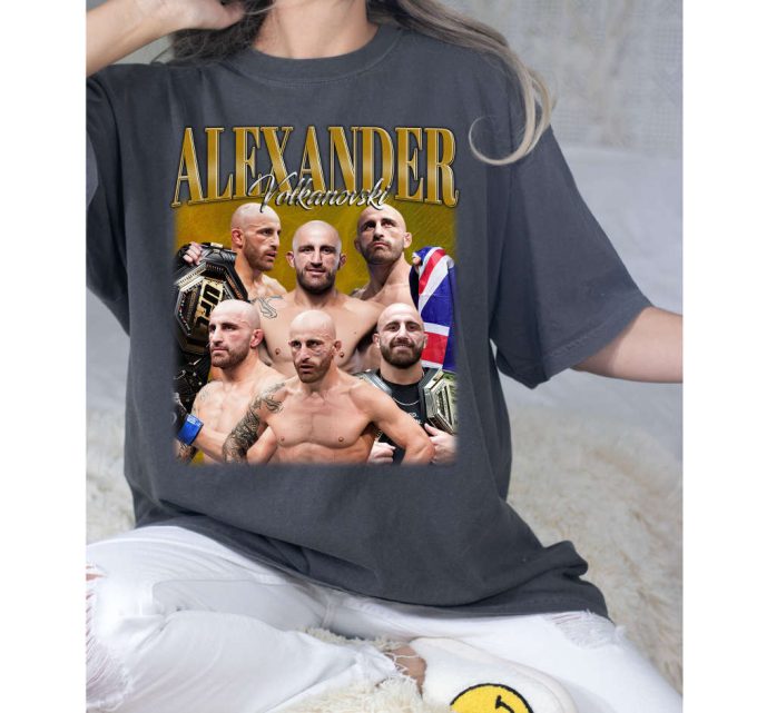 Alexander Volkanovski T-Shirt, Alexandervolkanovski Sweatshirt, Hip Hop Graphic, Unisex Shirt, Bootleg Retro 90'S Fans Gift, Trendy Shirt 2