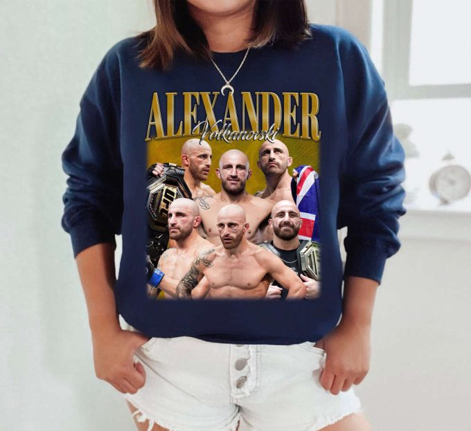 Alexander Volkanovski T-Shirt, Alexandervolkanovski Sweatshirt, Hip Hop Graphic, Unisex Shirt, Bootleg Retro 90'S Fans Gift, Trendy Shirt 5