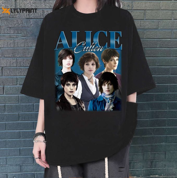 Alice Cullen T-Shirt, Alice Cullen Sweatshirt, Alice Cullen Shirt, Hip Hop Graphic, Unisex Shirt, Bootleg Retro 90'S Fans Gift, Trendy Shirt 1