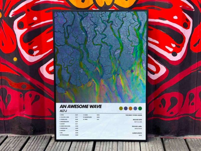 Alt-J &Quot;An Awesome Wave&Quot; Album Cover Poster For Home Room Decor #6 3