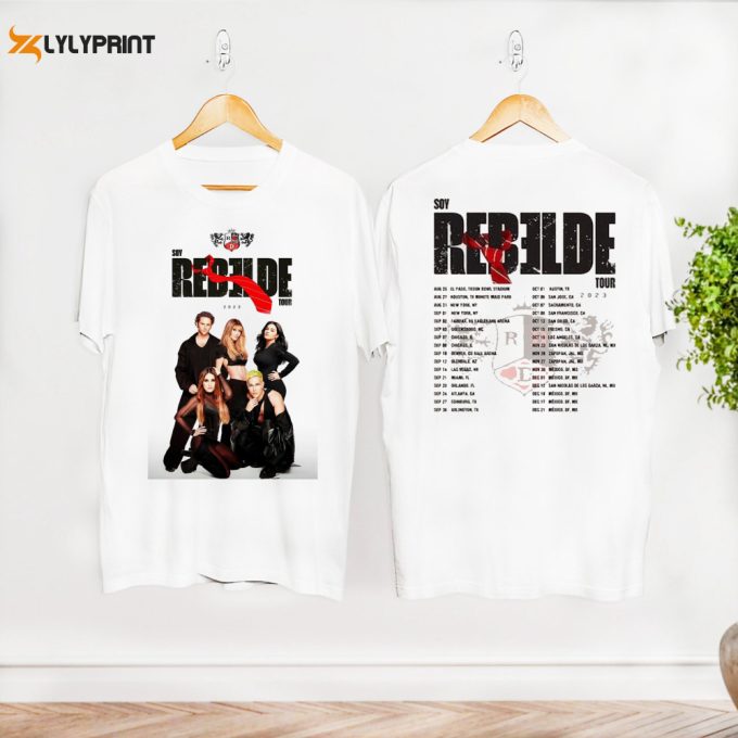 American 2024 Tour Soy Rebelde Rbd Band Shirt, Rbd Concert Graphic Shirt, Soy Rebelde Tour Shirt, Tour 2024 Shirt, Rbd Fan Lover Shirt Gift 1