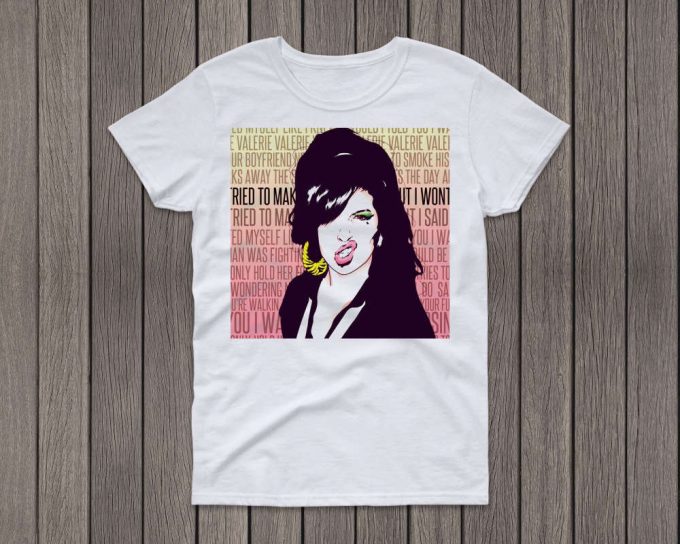 Amy Winehouse Shirt, Amy Winehouse Tshirt, Amy Winehouse Youth Shirt, Amy Winehouse Unisex Shirt, Amy Winehouse Gift Clothing 2