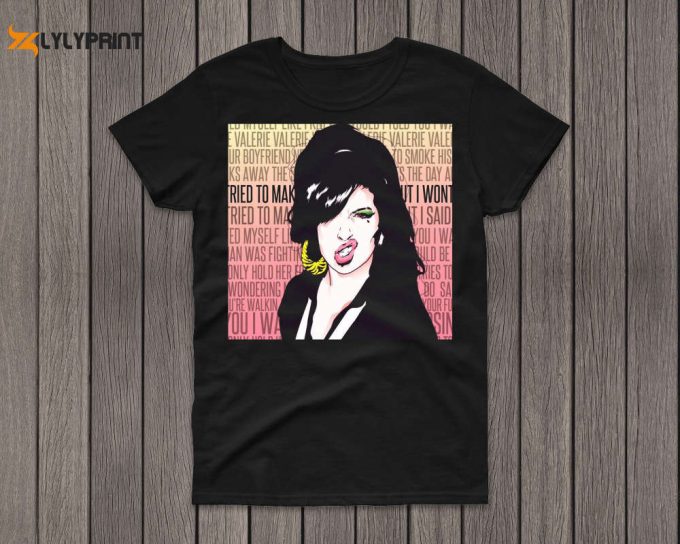 Amy Winehouse Shirt, Amy Winehouse Tshirt, Amy Winehouse Youth Shirt, Amy Winehouse Unisex Shirt, Amy Winehouse Gift Clothing 1