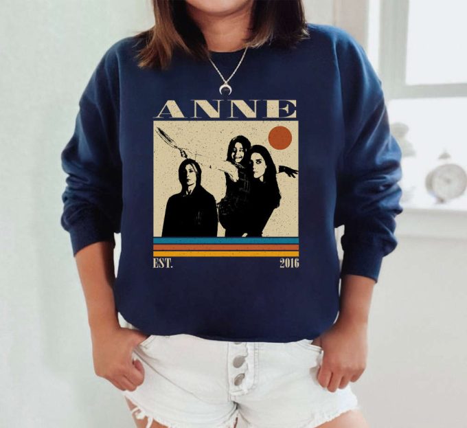 Anne T-Shirt, Anne Shirt, Anne Sweatshirt, Hip Hop Graphic, Unisex Shirt, Trendy Shirt, Retro Vintage, Unisex Shirt, Crewneck Shirt 5