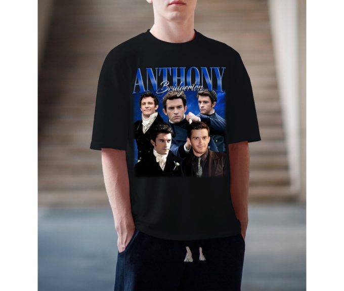 Anthony Bridgerton T-Shirt, Anthony Bridgerton Shirt, Hip Hop Graphic Unisex Hoodie, Vintage Shirt, Retro Shirt, Trendy Shirt, Couples Shirt 3