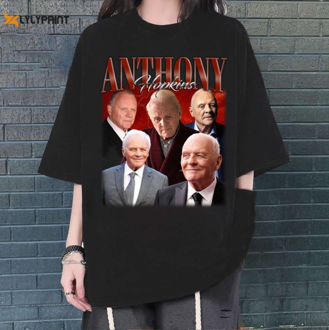 Anthony Hopkins T-Shirt, Anthony Hopkins Shirt, Hip Hop Graphic Unisex Hoodie, Vintage Shirt, Retro Shirt, Trendy Shirt, Couples Shirt 1