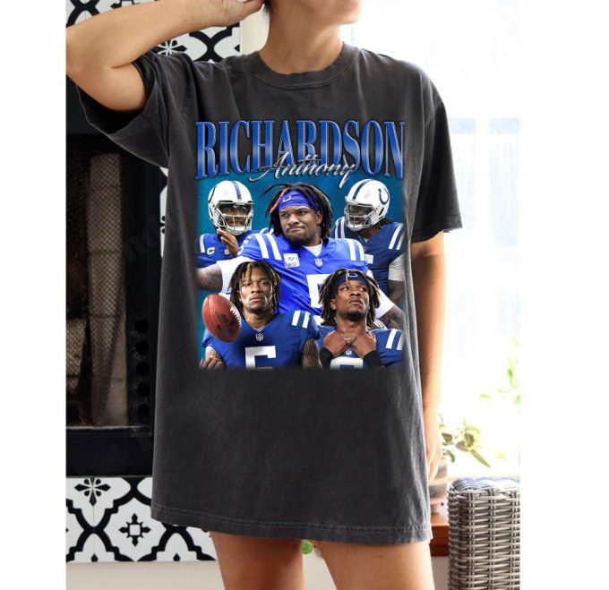 Christmas Gifts: Anthony Richardson T-Shirt Shirt Tees &Amp; Sweater - Perfect For Football Fans 2