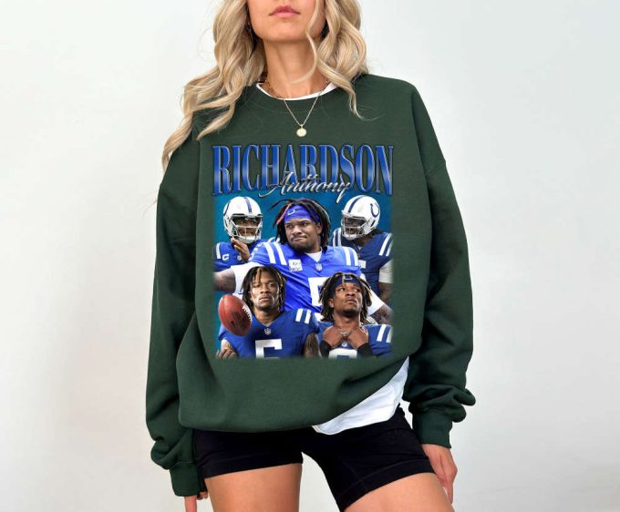 Christmas Gifts: Anthony Richardson T-Shirt Shirt Tees &Amp; Sweater - Perfect For Football Fans 4