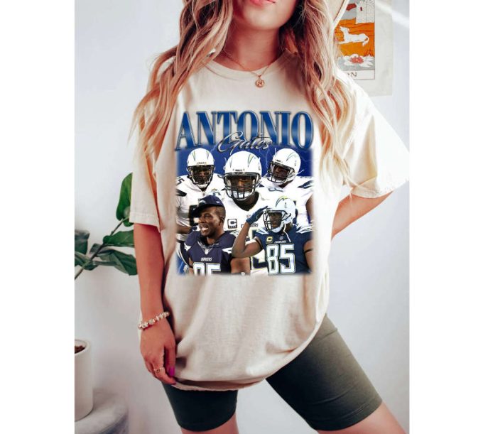 Antonio Gates T-Shirt: Perfect Christmas Gift For Football Lovers - Sports Tees &Amp; Sweaters 3