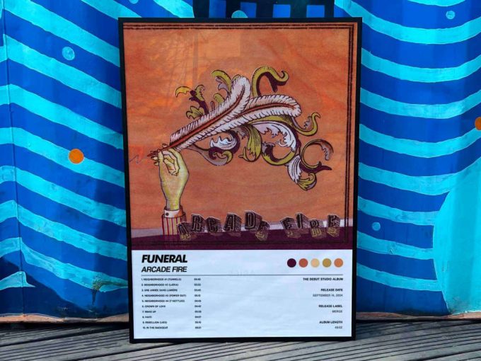 Arcade Fire &Quot;Funeral&Quot; Album Cover Poster For Home Room Decor #6 2
