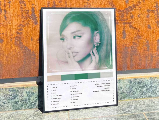 Ariana Grande &Quot;Positions&Quot; Album Cover Poster For Home Room Decor #4 2