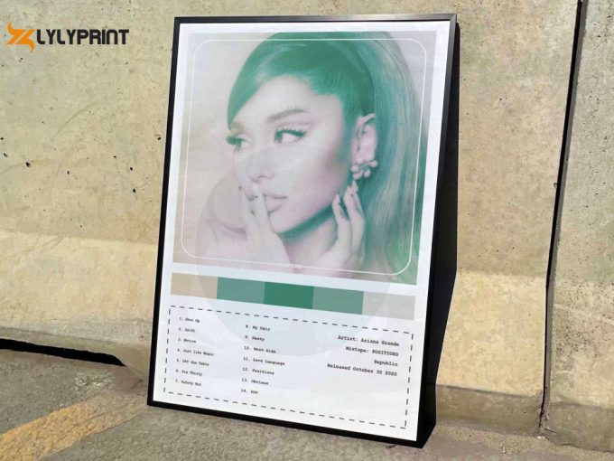 Ariana Grande &Amp;Quot;Positions&Amp;Quot; Album Cover Poster For Home Room Decor #4 1